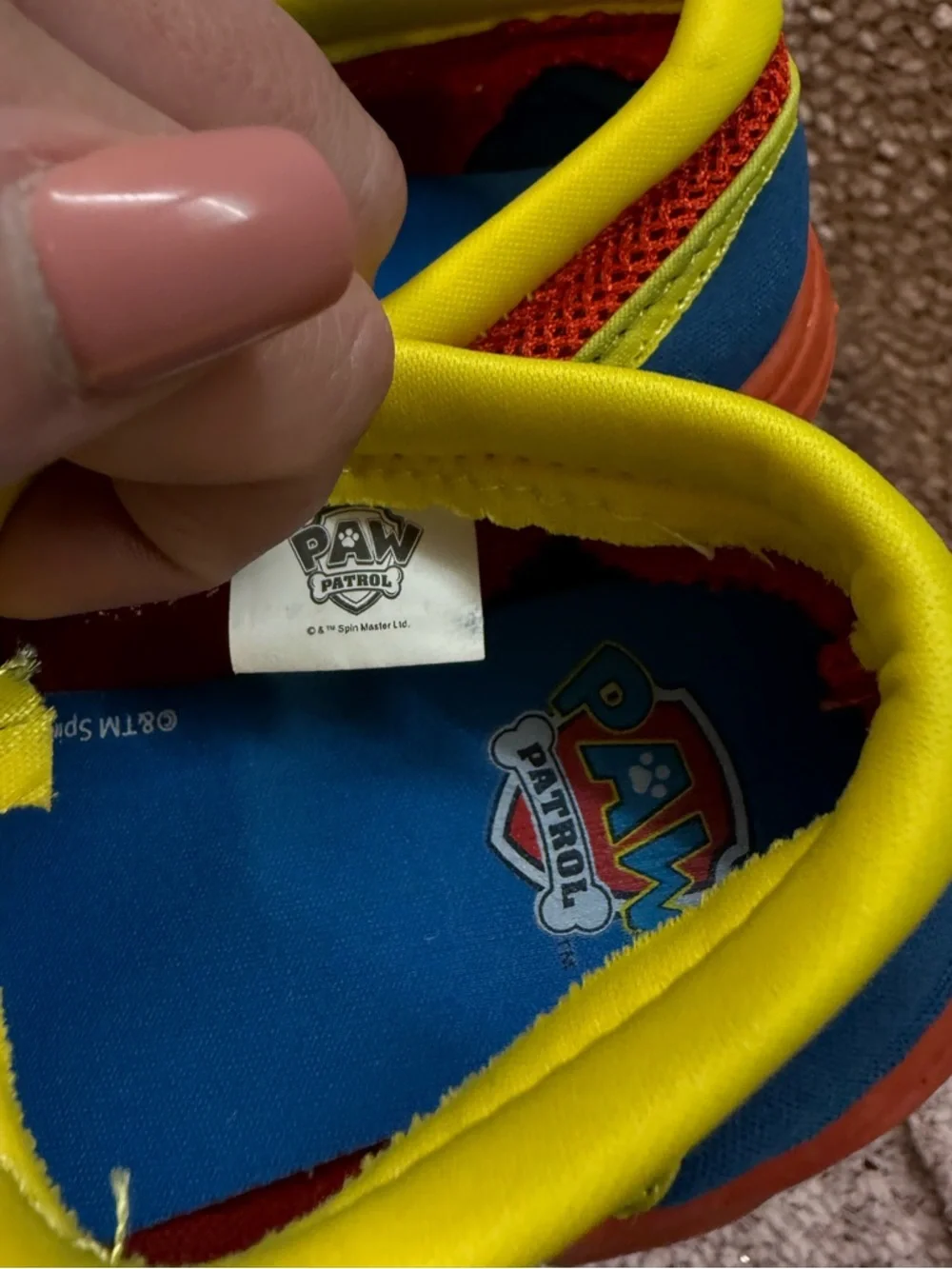 Paw Patrol Swim Shoes, sz 11/12